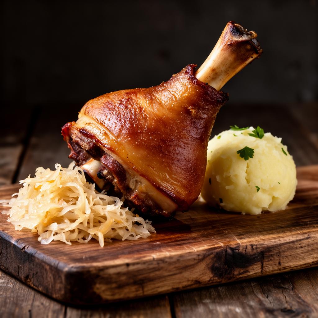 Krosse Schweinshaxe